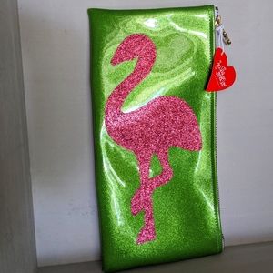 Julie Mollo Flamingo clutch